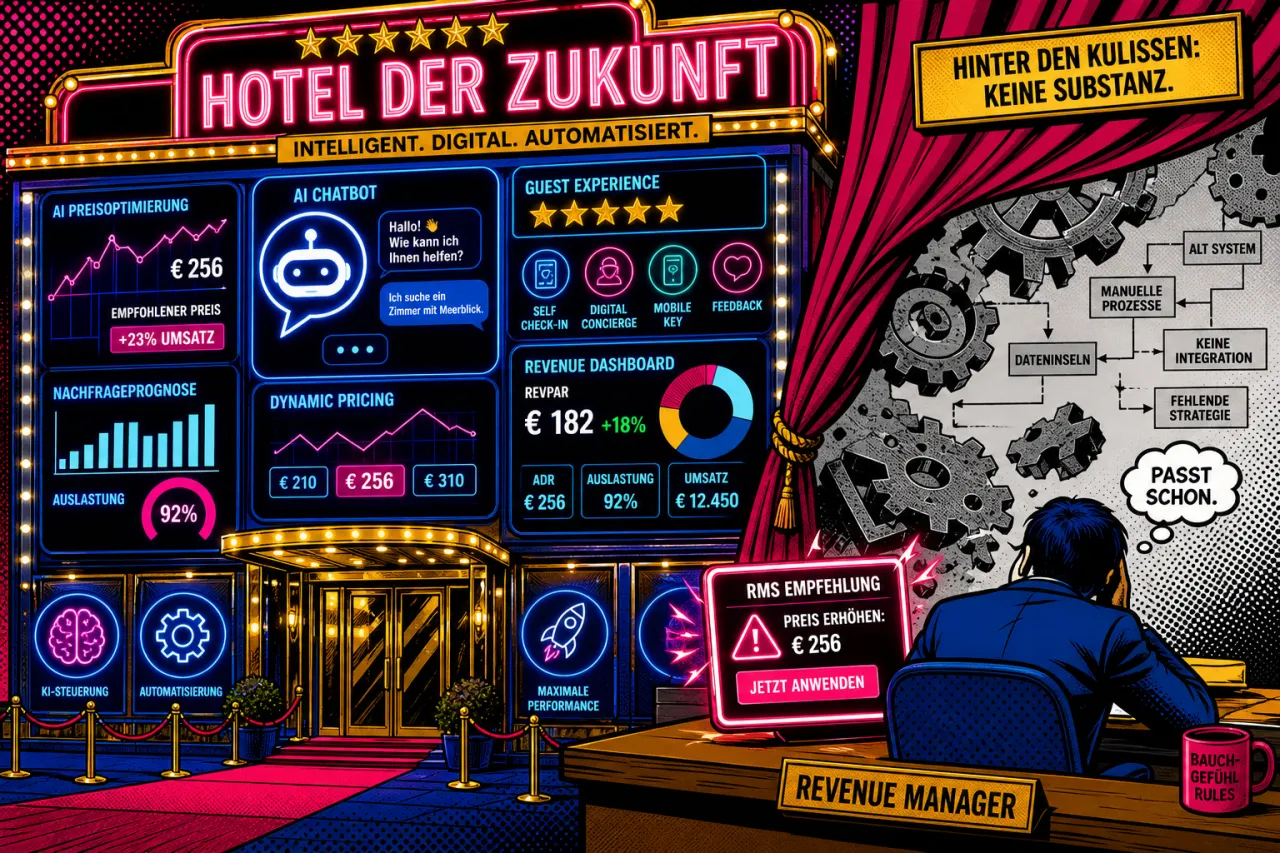 Warum Hotels bei KI aufs falsche Signal setzen