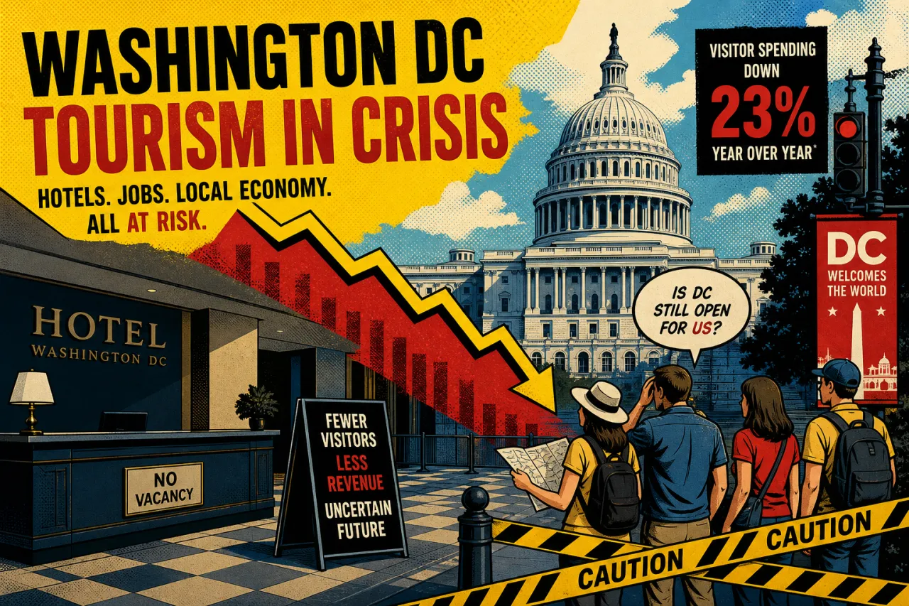 Washington D.C.: Tourismus stagniert, Werbebudget halbiert