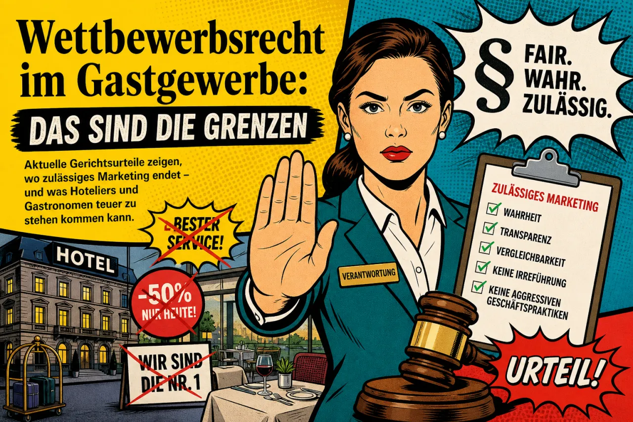 Wettbewerbsrecht im Gastgewerbe: Das sind die Grenzen