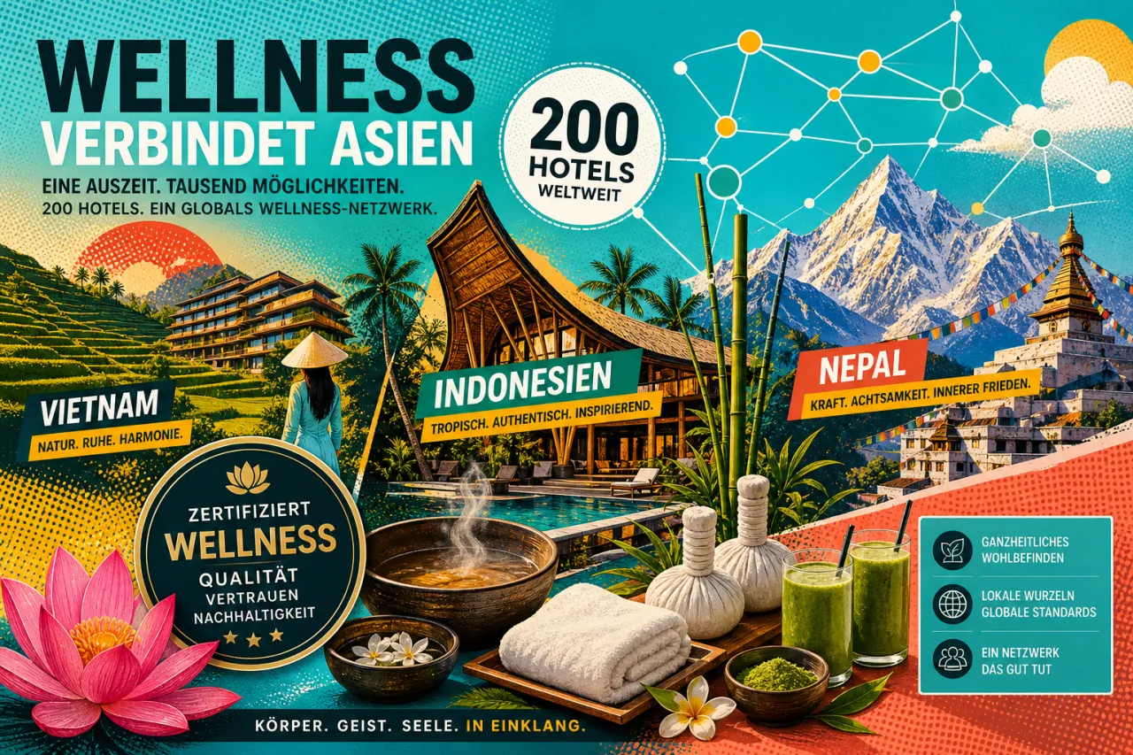 WITT zertifiziert fünf Hotels in Asien