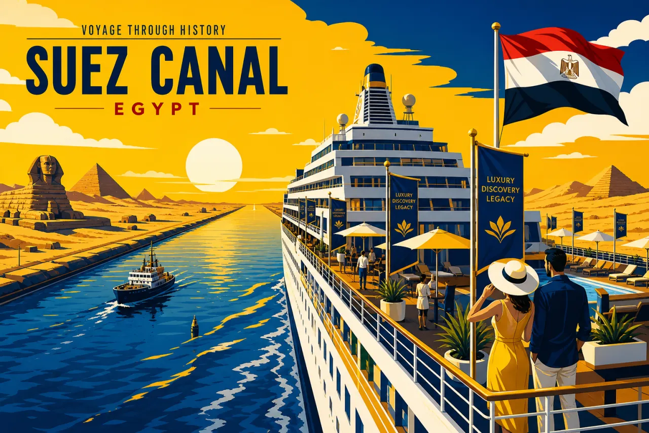 WTTC Leadership Cruise: 300 Tourismuschefs auf dem Suezkanal