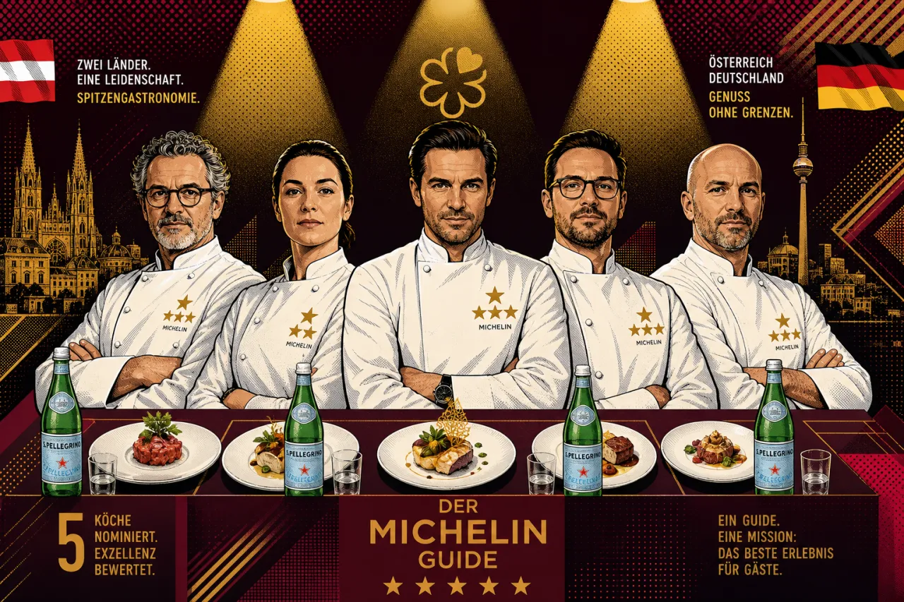 Zehn Michelin-Sterne sitzen in der Jury