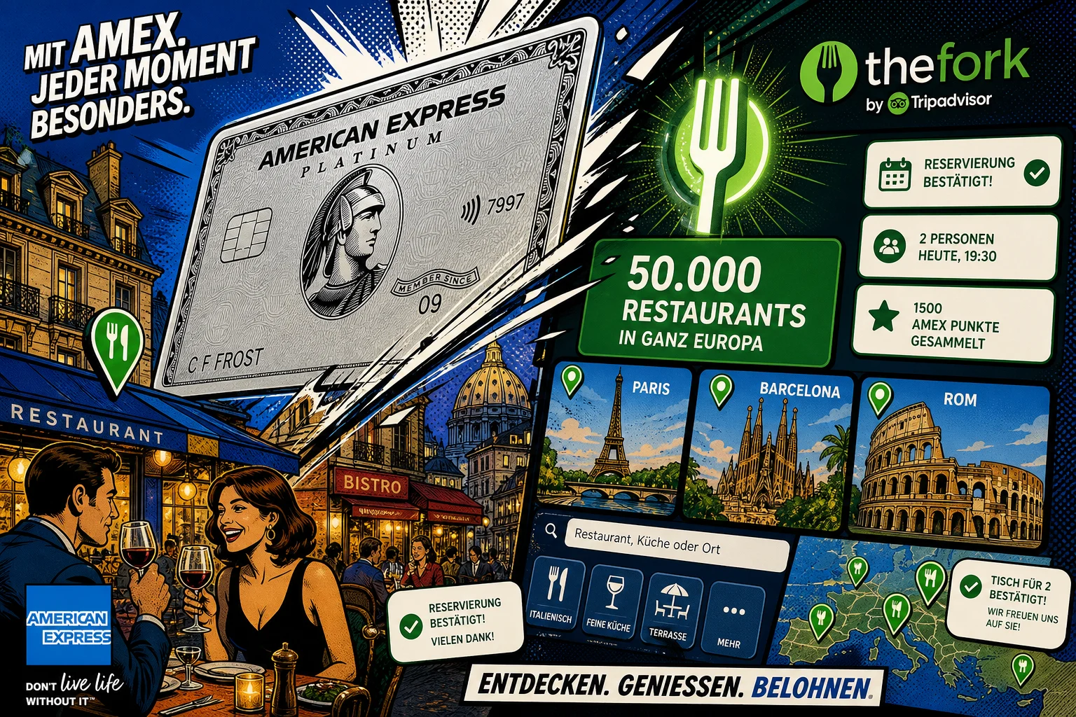 Amex kauft TheFork für 700 Millionen Dollar