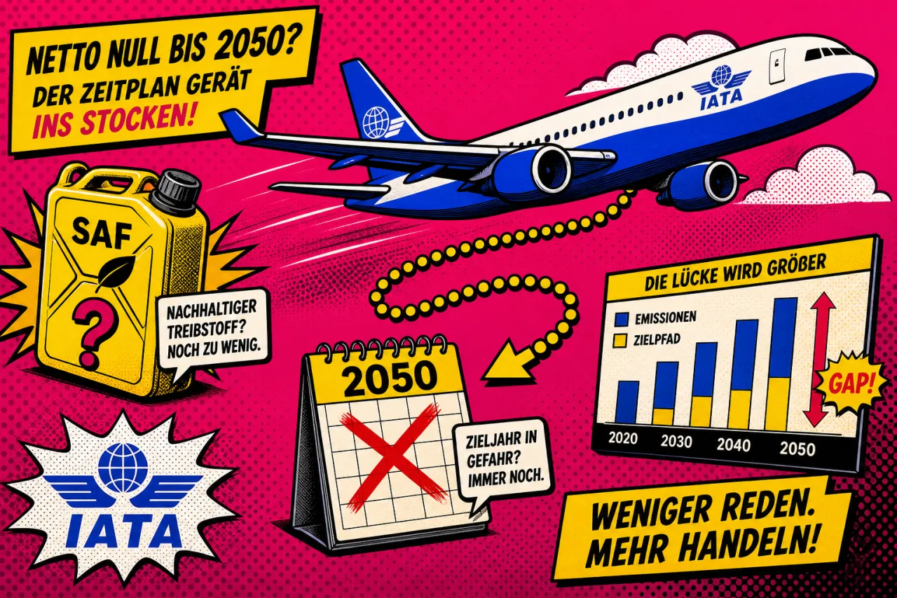 Aviation verschiebt wohl das Netto-Null-Ziel