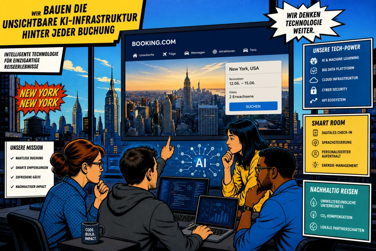Booking.com setzt bei KI auf Infrastruktur