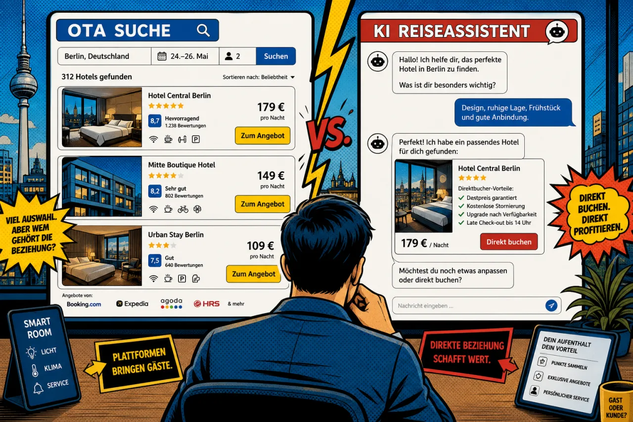 Booking und Airbnb kaufen sich eine KI-Option
