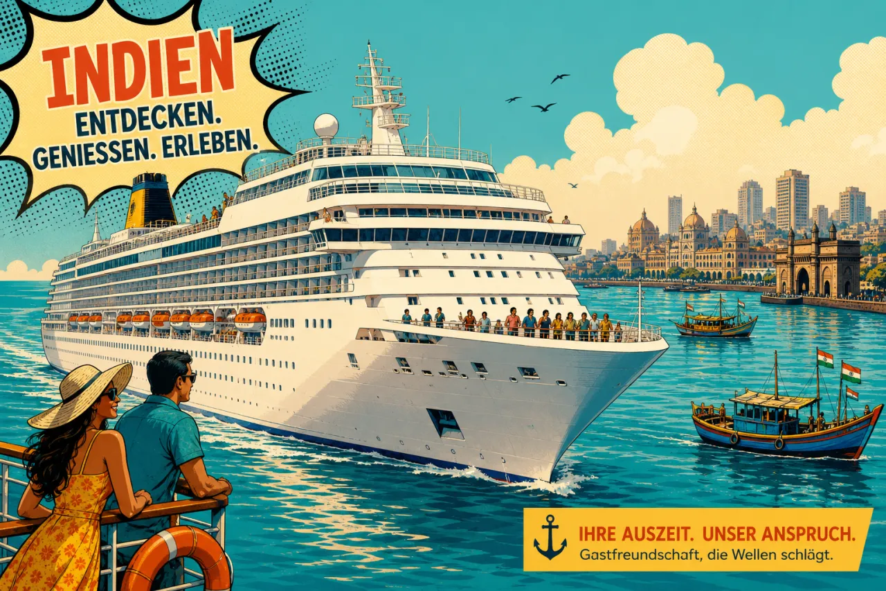 Cordelia Cruises setzt auf Indiens Kreuzfahrtmarkt