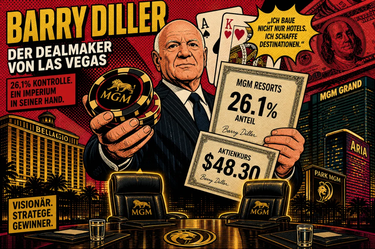 Diller will MGM Resorts komplett übernehmen