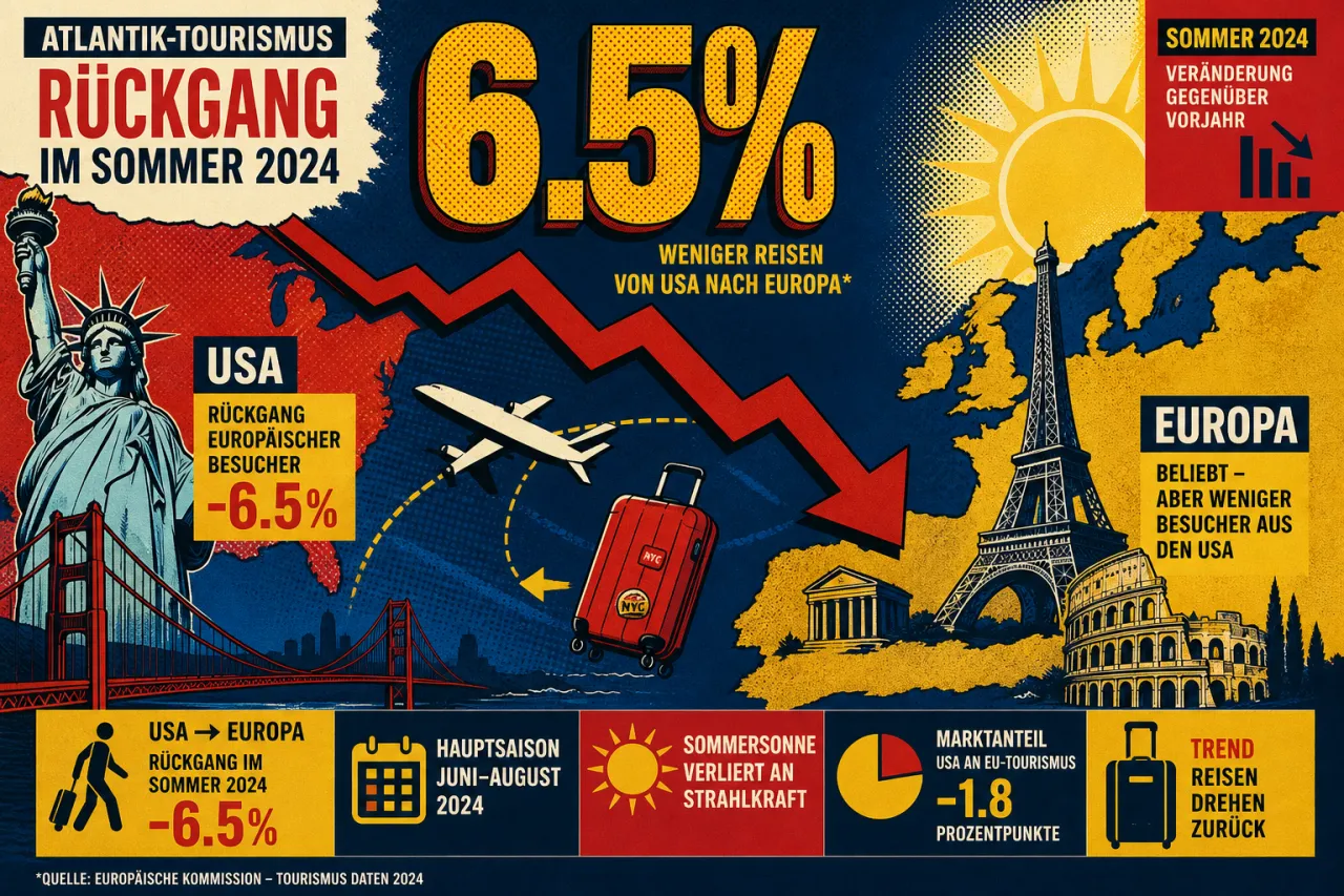 Europa bremst die USA-Reise im Mai