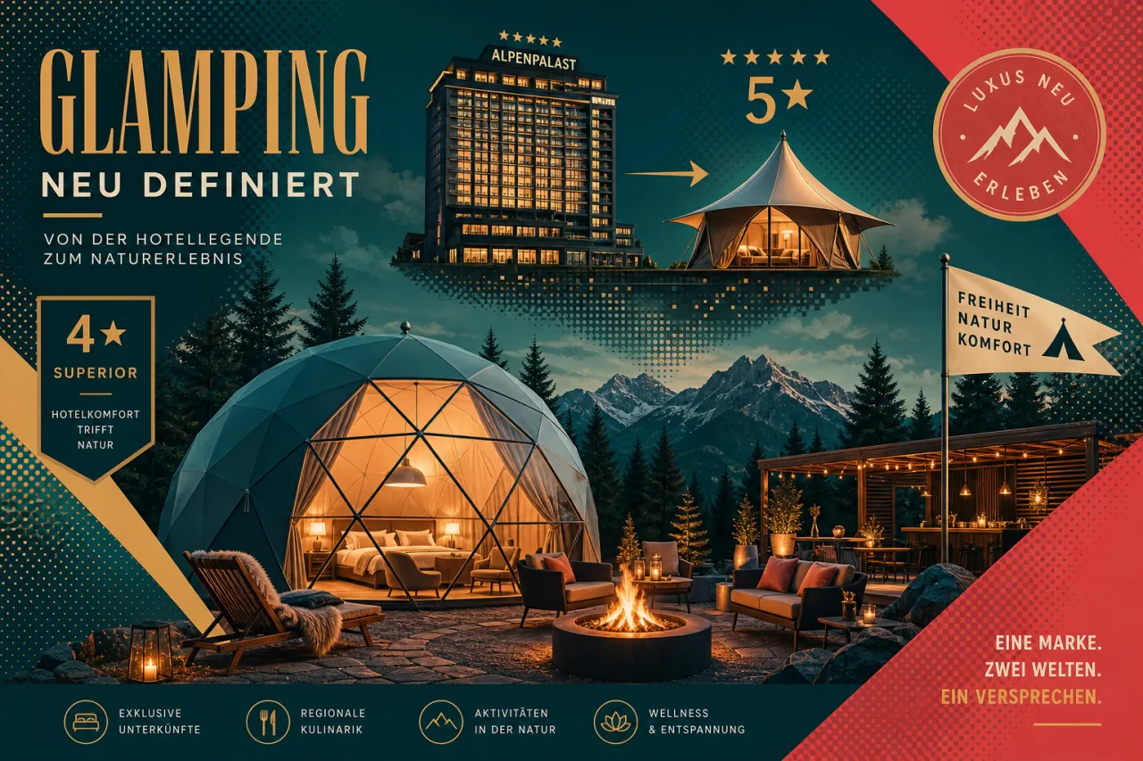 Falkensteiner startet mit Glamping-Marke