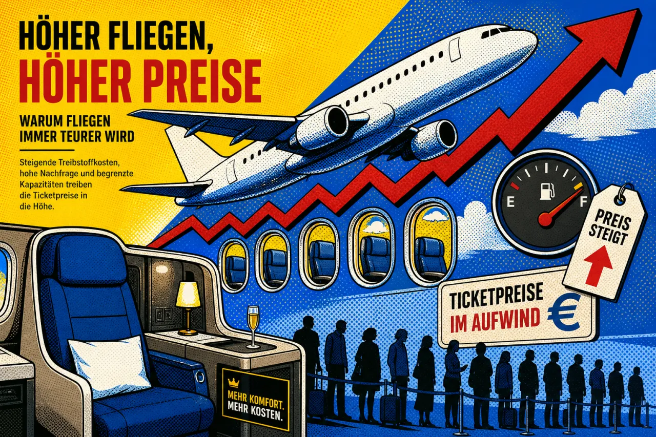 Flugtickets bleiben teuer