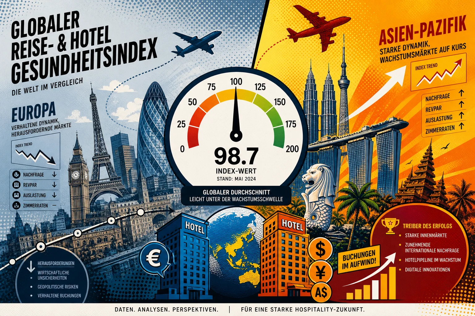 Globaler Reisemarkt kippt im April