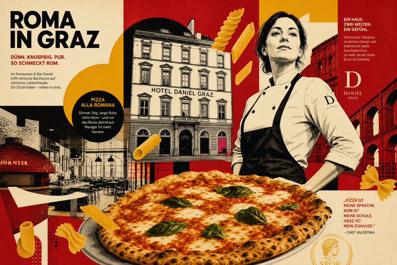 Grazie Roma bringt Pizza Romana nach Graz