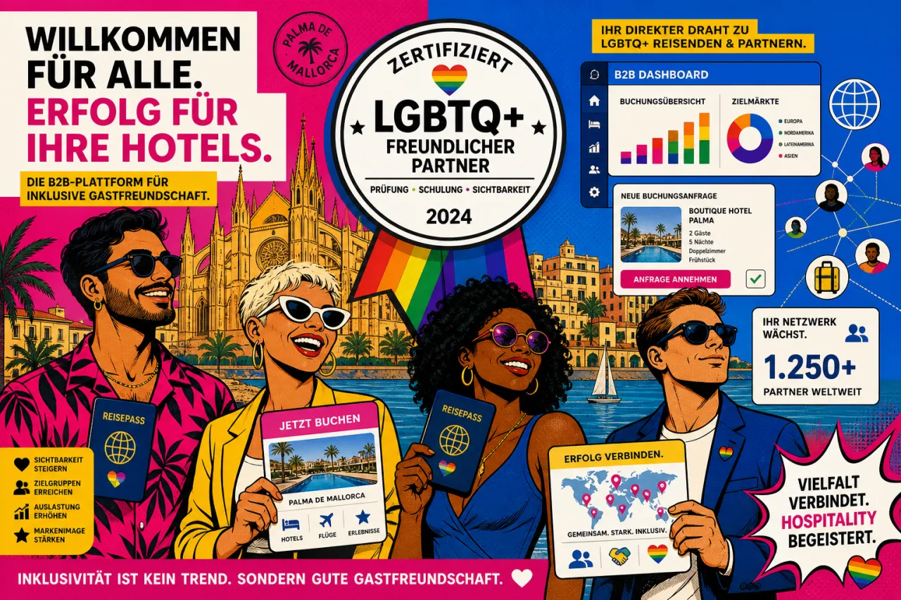 HBX Group bekommt LGBTQ+-Siegel für Travel-Standards