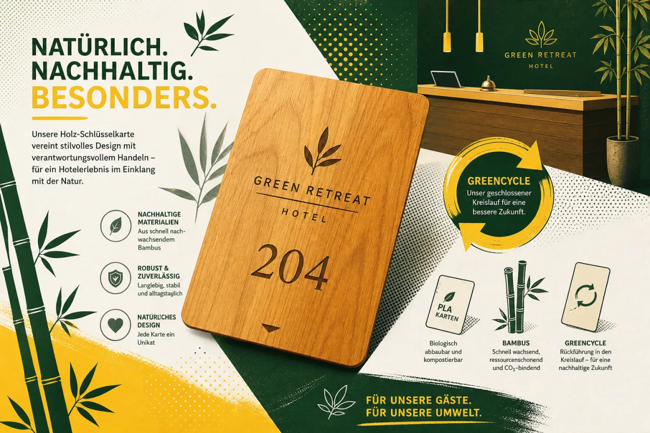 Holz-Schlüsselkarten sind GCSTIMES' nächster Hotel-Trend