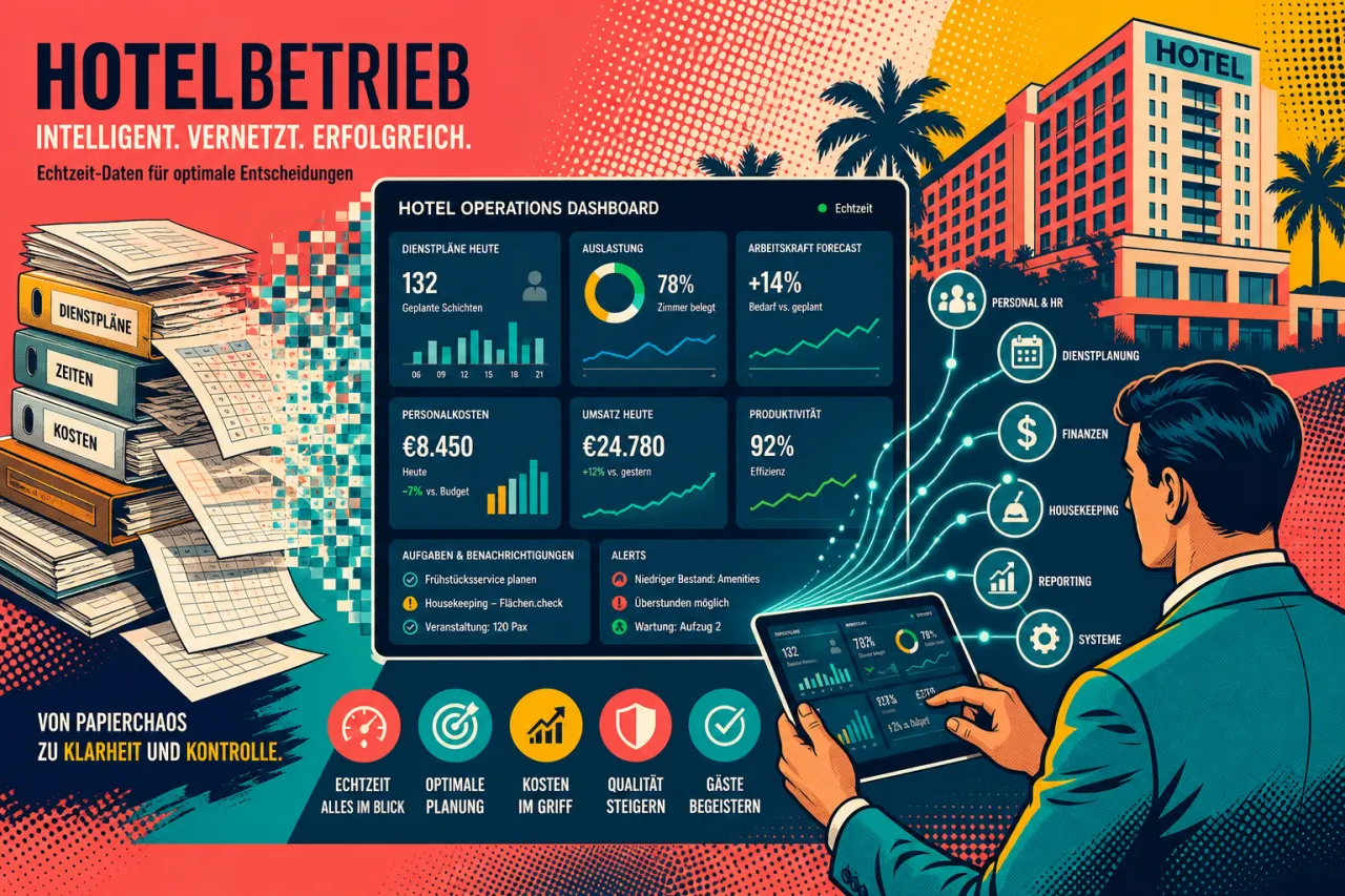 Hospitality America setzt auf Echtzeit-Operations