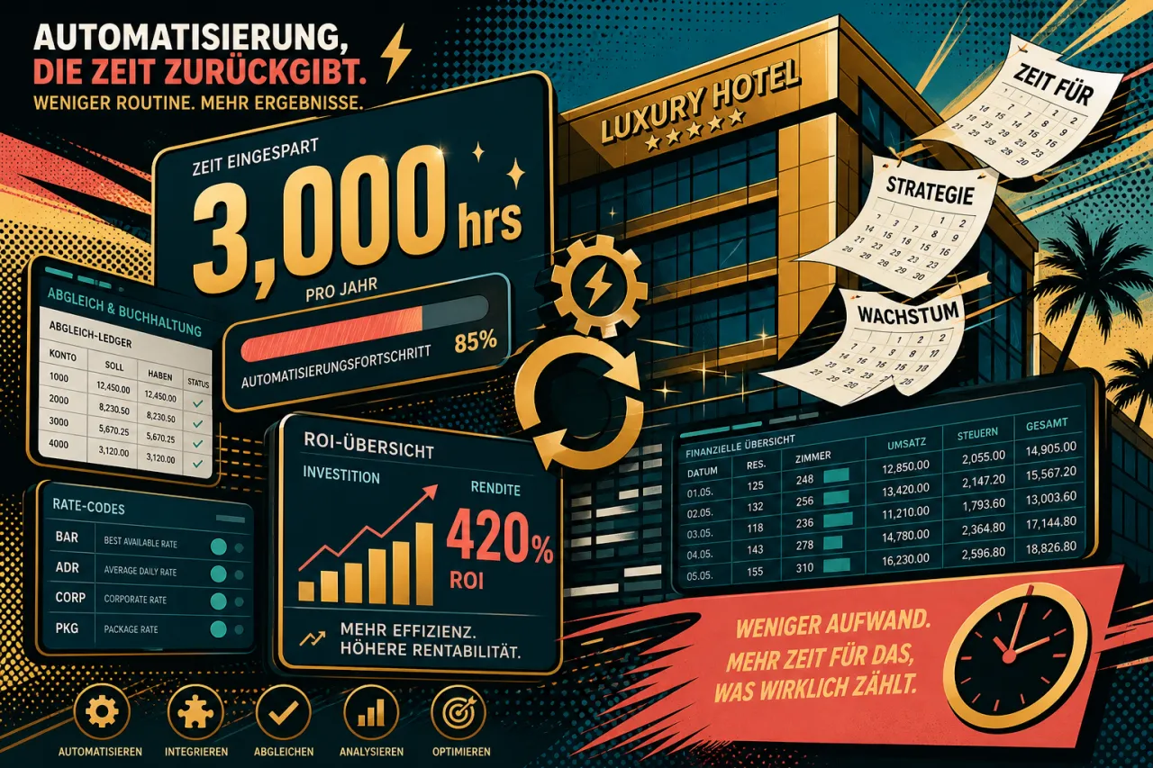 Hotel-Automation spart 3.000 Stunden pro Monat