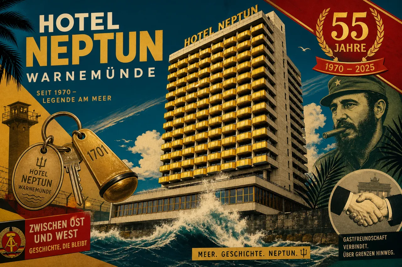 Hotel Neptun feiert 55 Jahre in Warnemünde