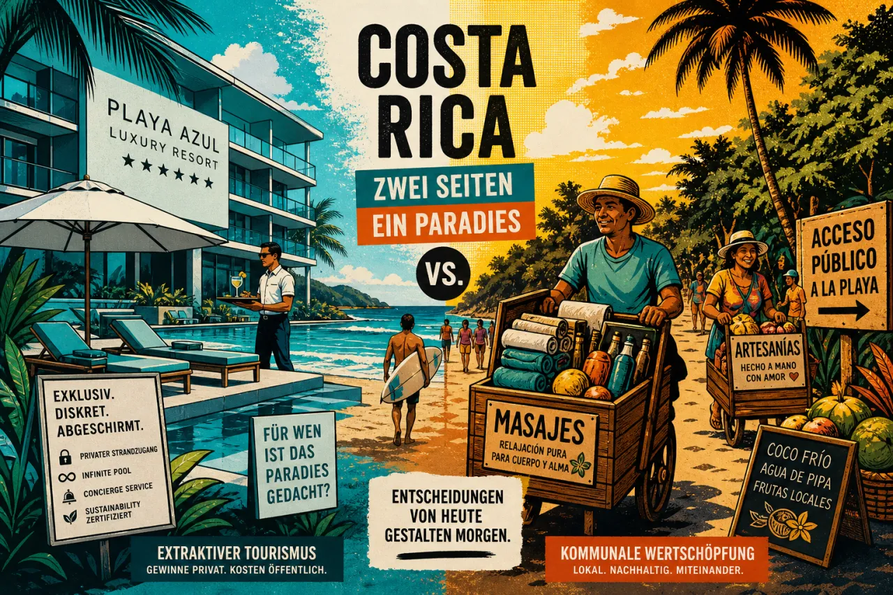 Hotels in Costa Rica müssen mit der Umgebung teilen