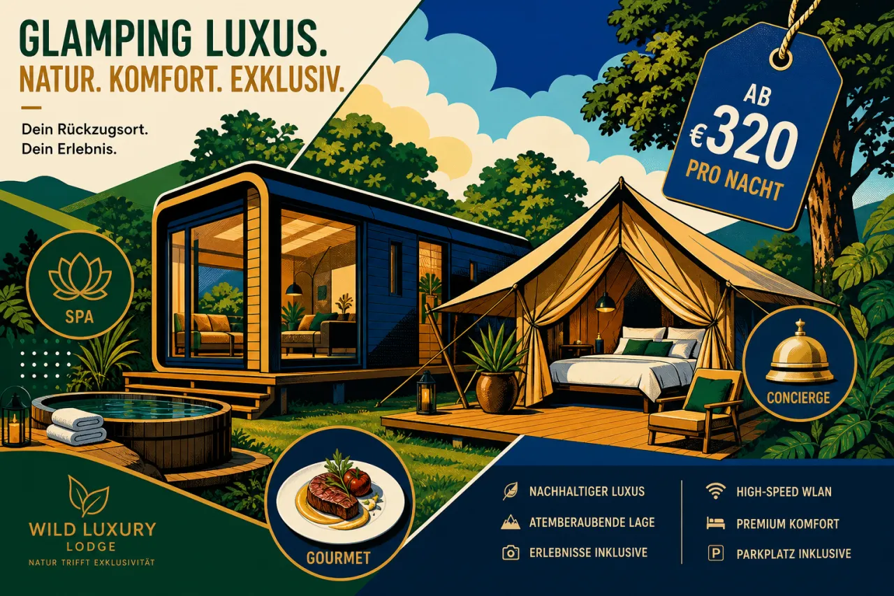 Hotels investieren in Premiumcamping