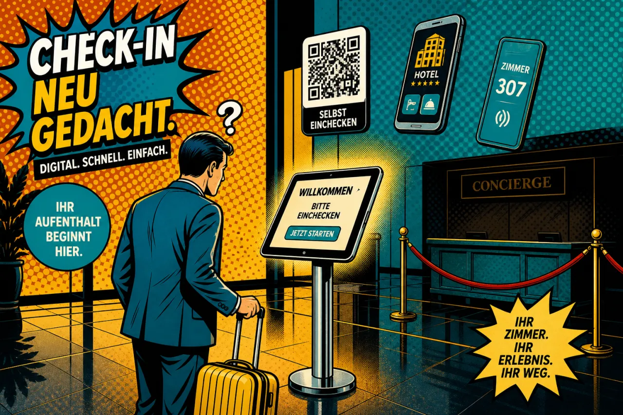 Hotels streichen den Empfang aus dem Check-in