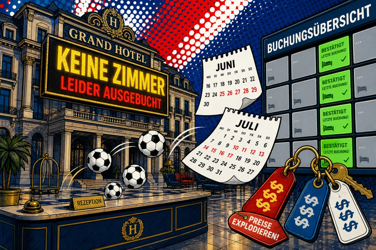 Hotels warten auf die World-Cup-Endspur