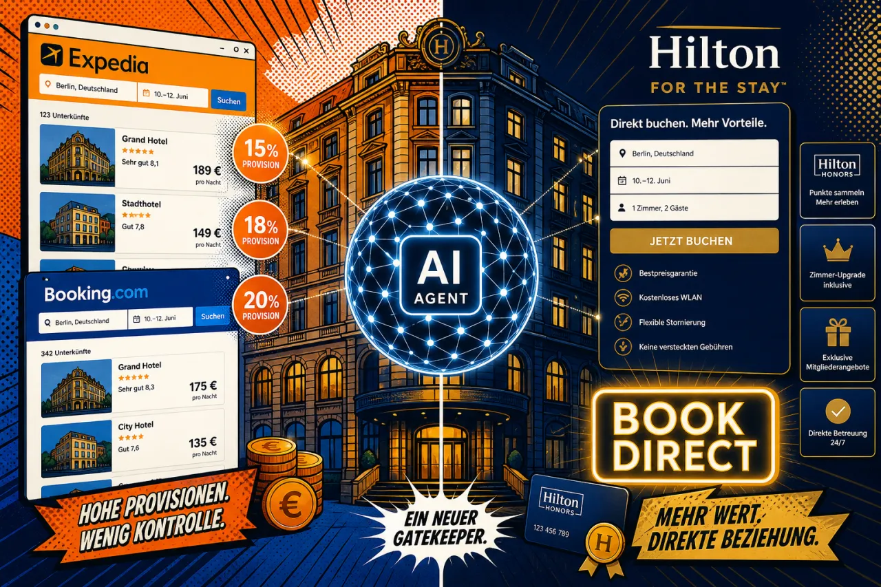 Hotels wollten Expedia umgehen. Das kam dabei raus