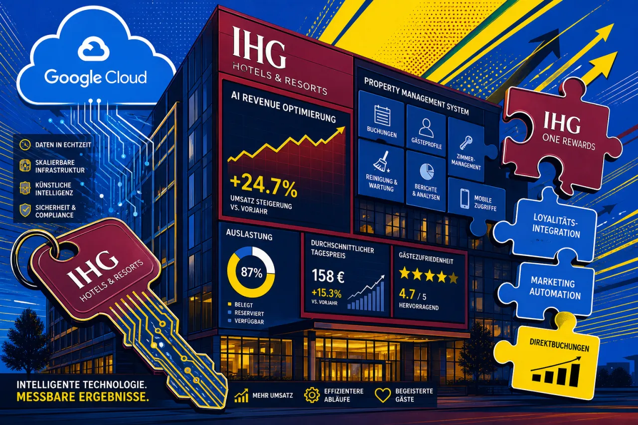 IHG setzt auf Tech, um Hotelmargen zu heben
