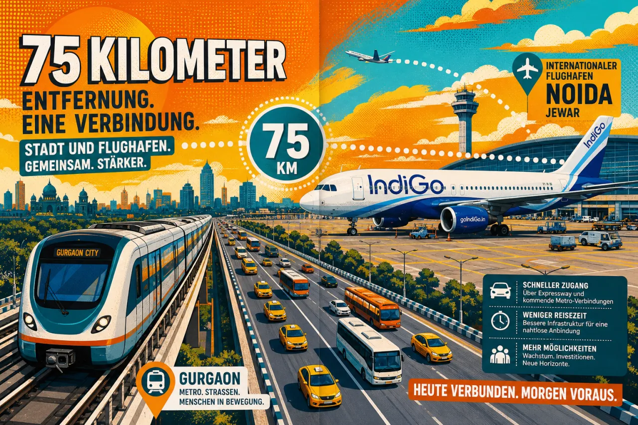 Indiens neue Airports brauchen Anschluss