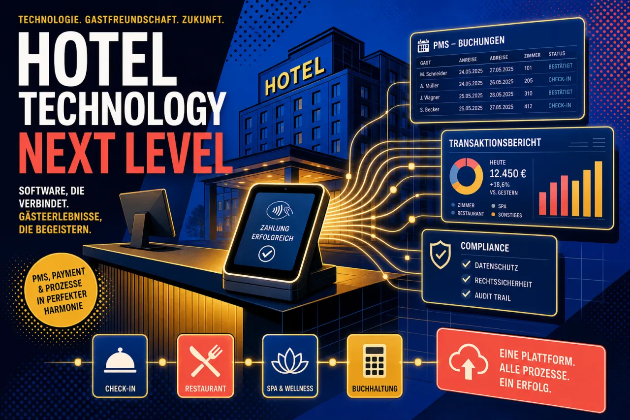Integrierte Payments werden Hotel-Infrastruktur