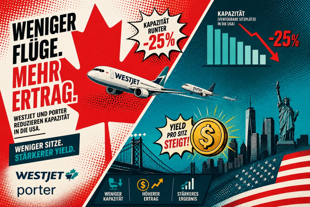 Kanadier meiden die USA, Airlines verdienen weiter