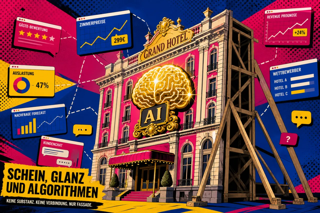 KI in Hotels bleibt oft nur Fassade