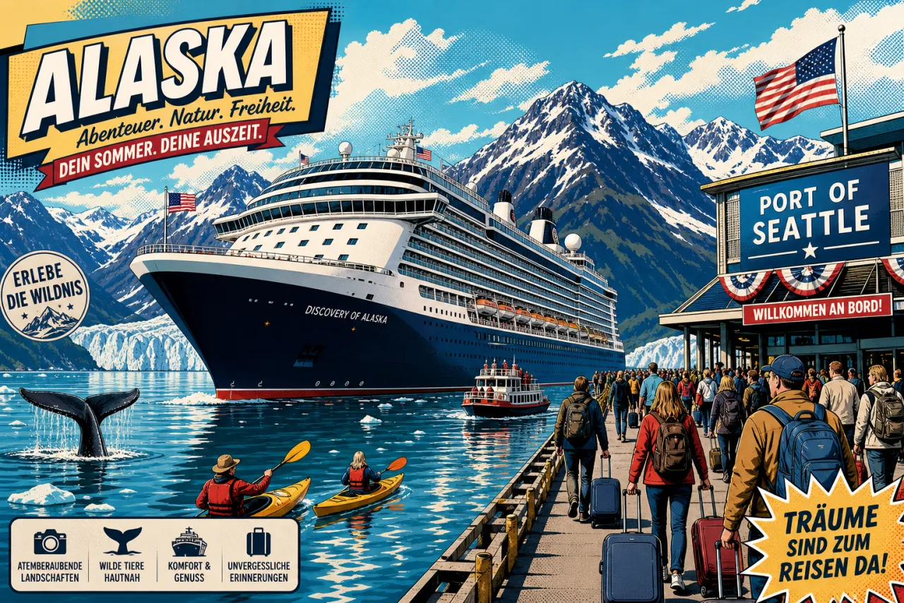 Kreuzfahrten treiben Juli-Rekord bei US-Reisen