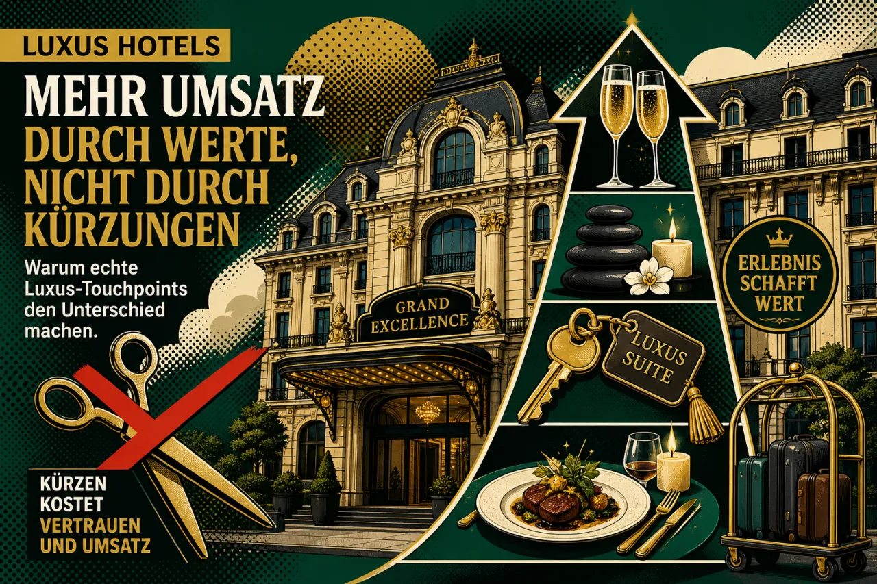 Luxushotels müssen auf Umsatz statt Kosten schauen