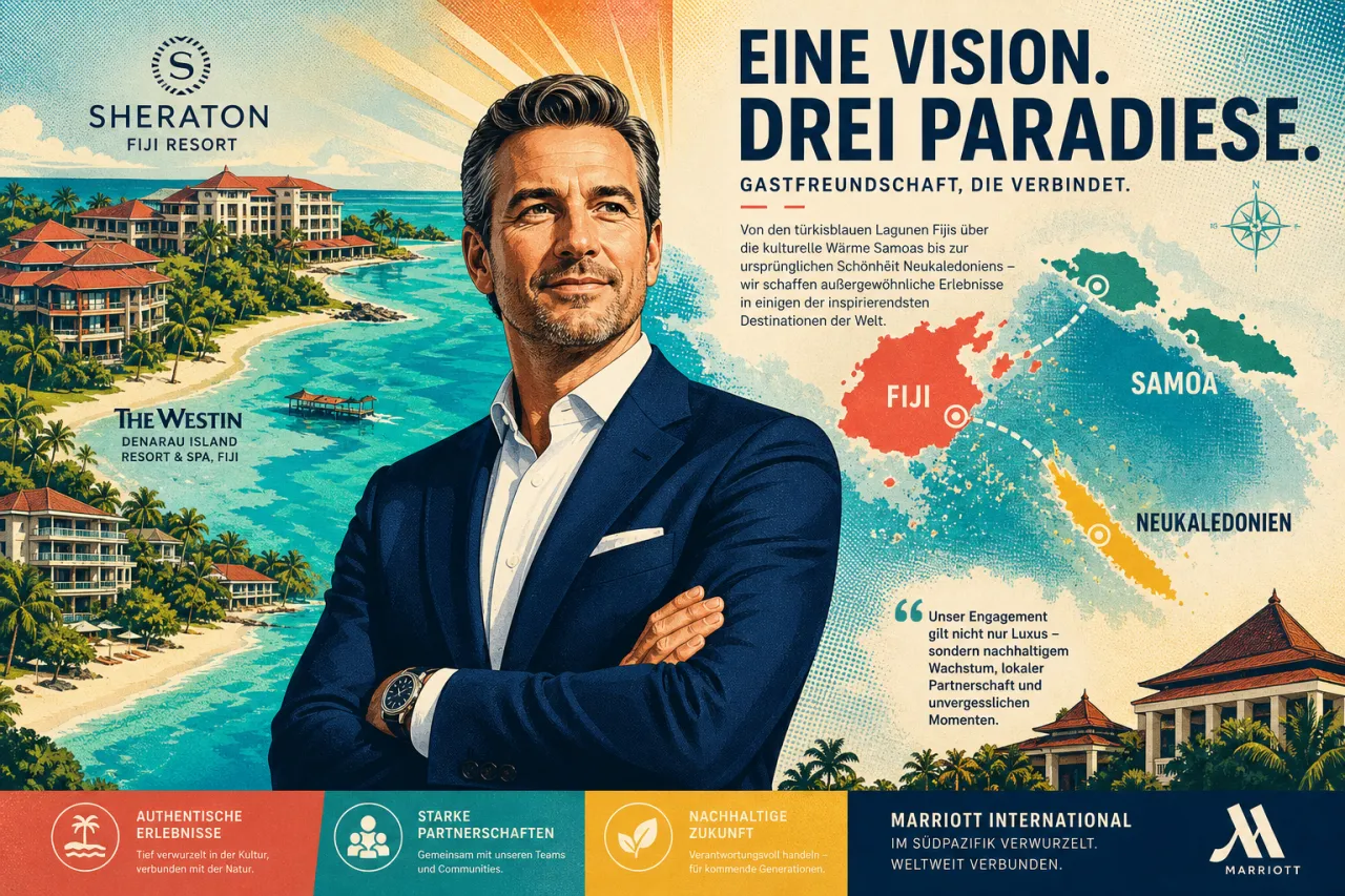 Marriott setzt John Douglas in die Pazifik-Region