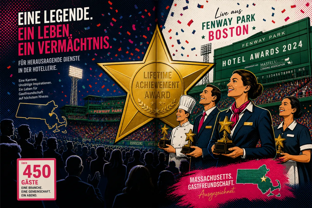 Massachusetts ehrt Hotel-Teams im Fenway Park