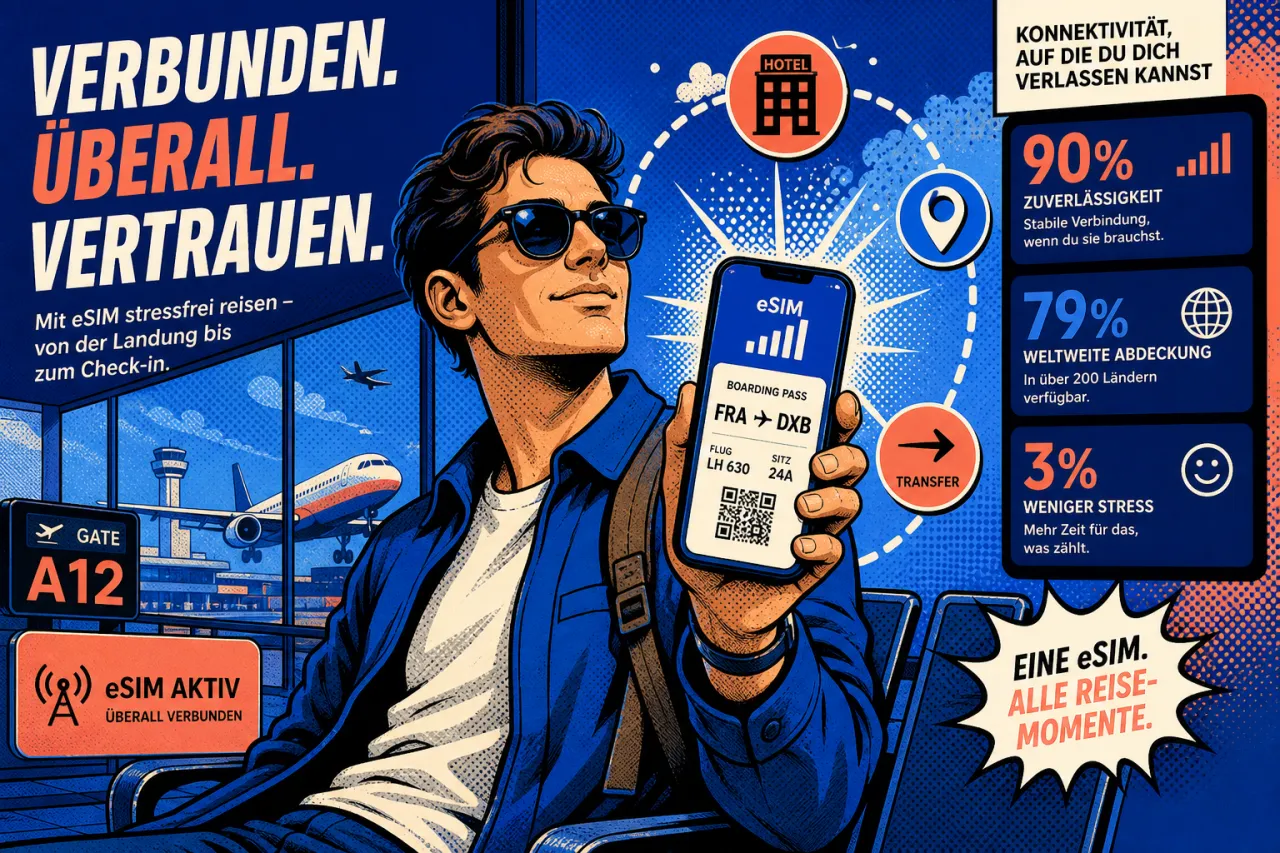 Mobilfunk wird zum Vertrauenssignal auf Reisen