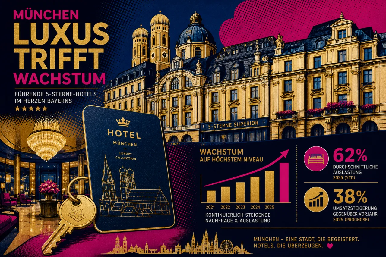 Münchens Luxushotels bleiben auf Wachstumskurs