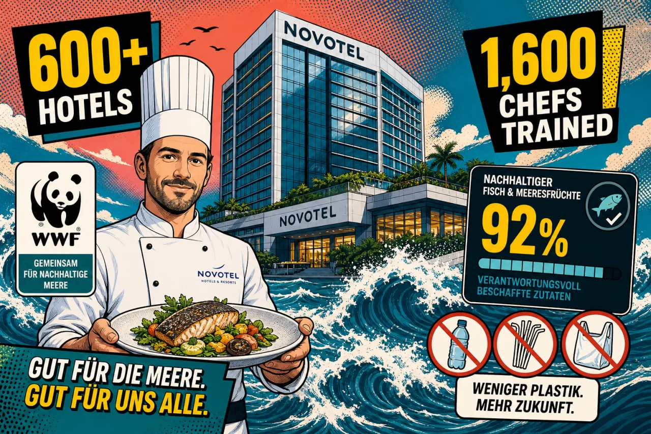 Novotel treibt Ozeanprojekte in 600 Hotels voran