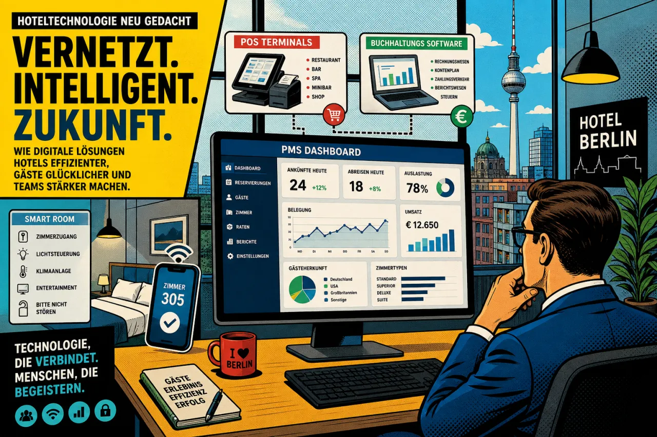 Shiji und Omniboost koppeln PMS und Buchhaltung