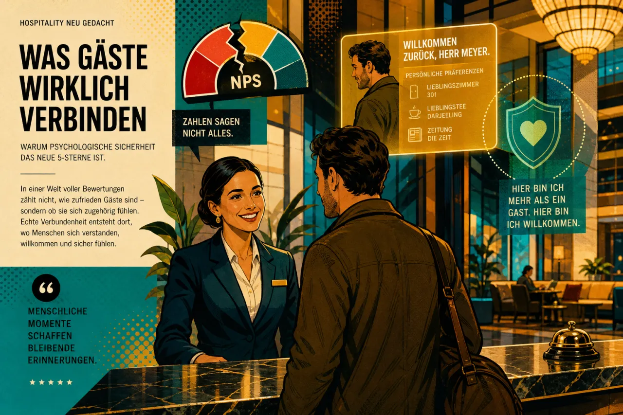 Sicherheit schlägt Zufriedenheit im Hotel