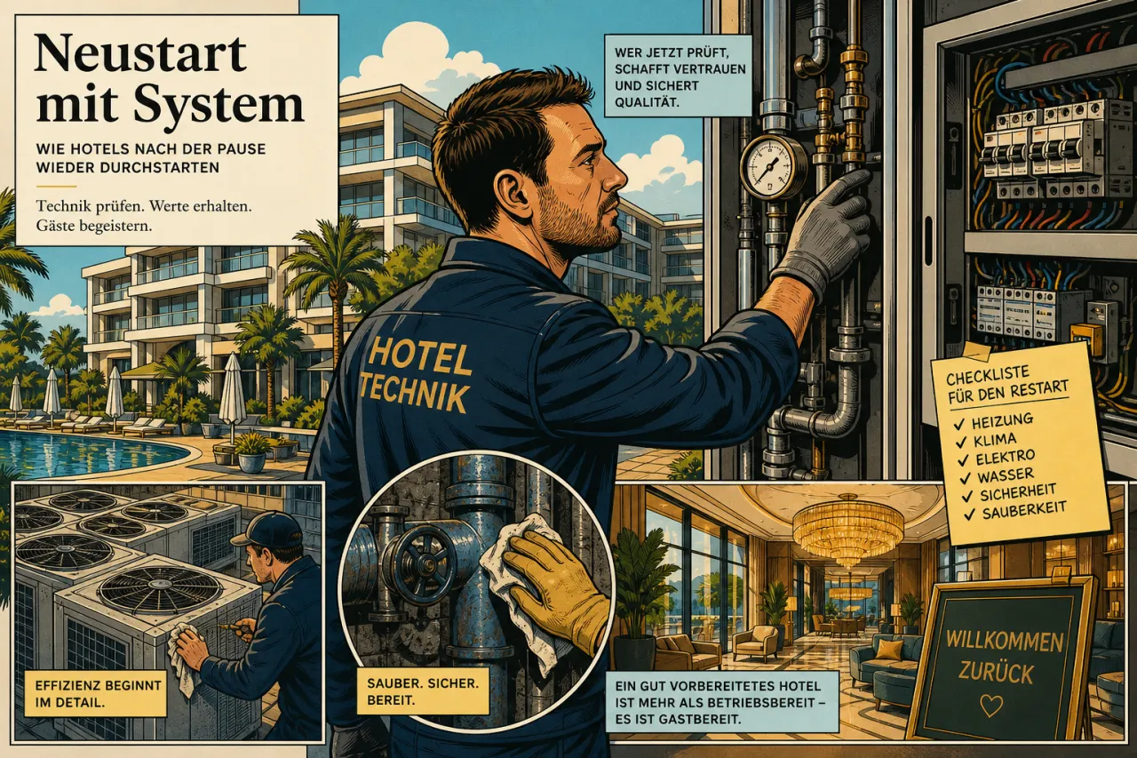 Stillgelegte Resorts sicher wieder hochfahren