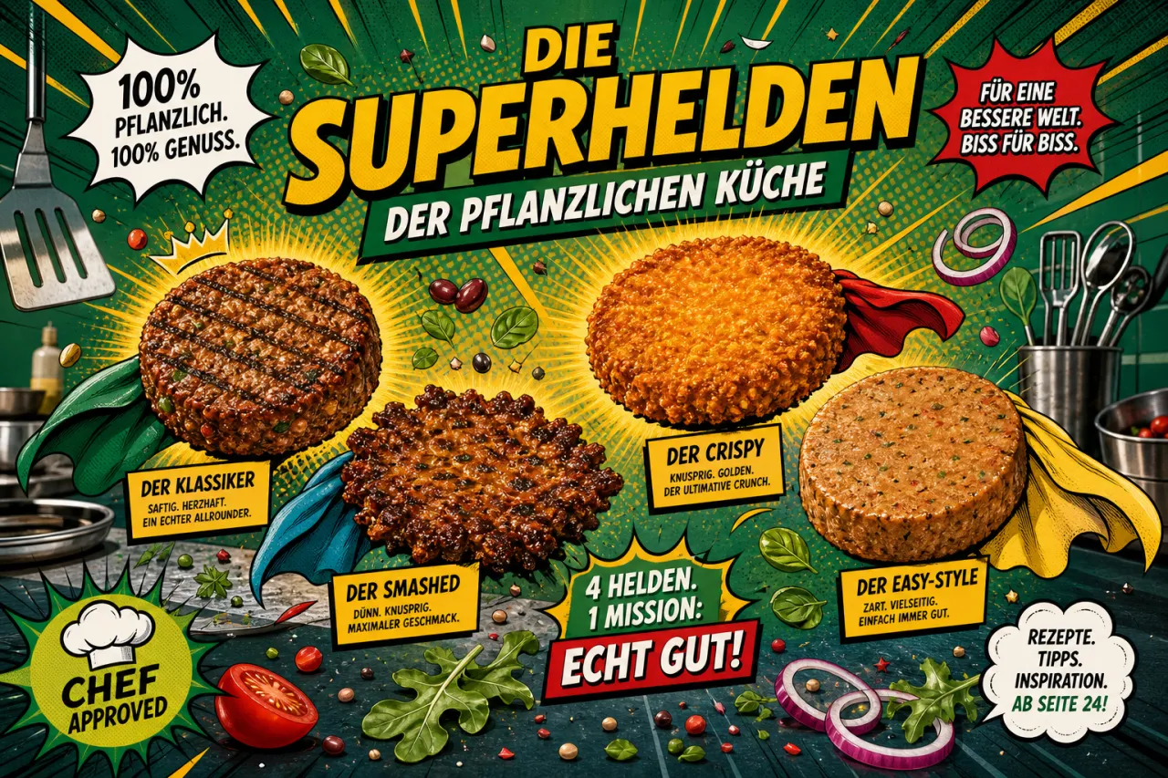 The Green Mountain setzt auf vier Burger-Helden