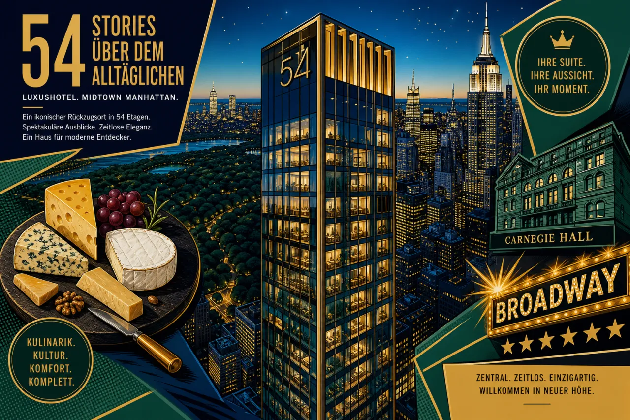 The London startet in Midtown Manhattan