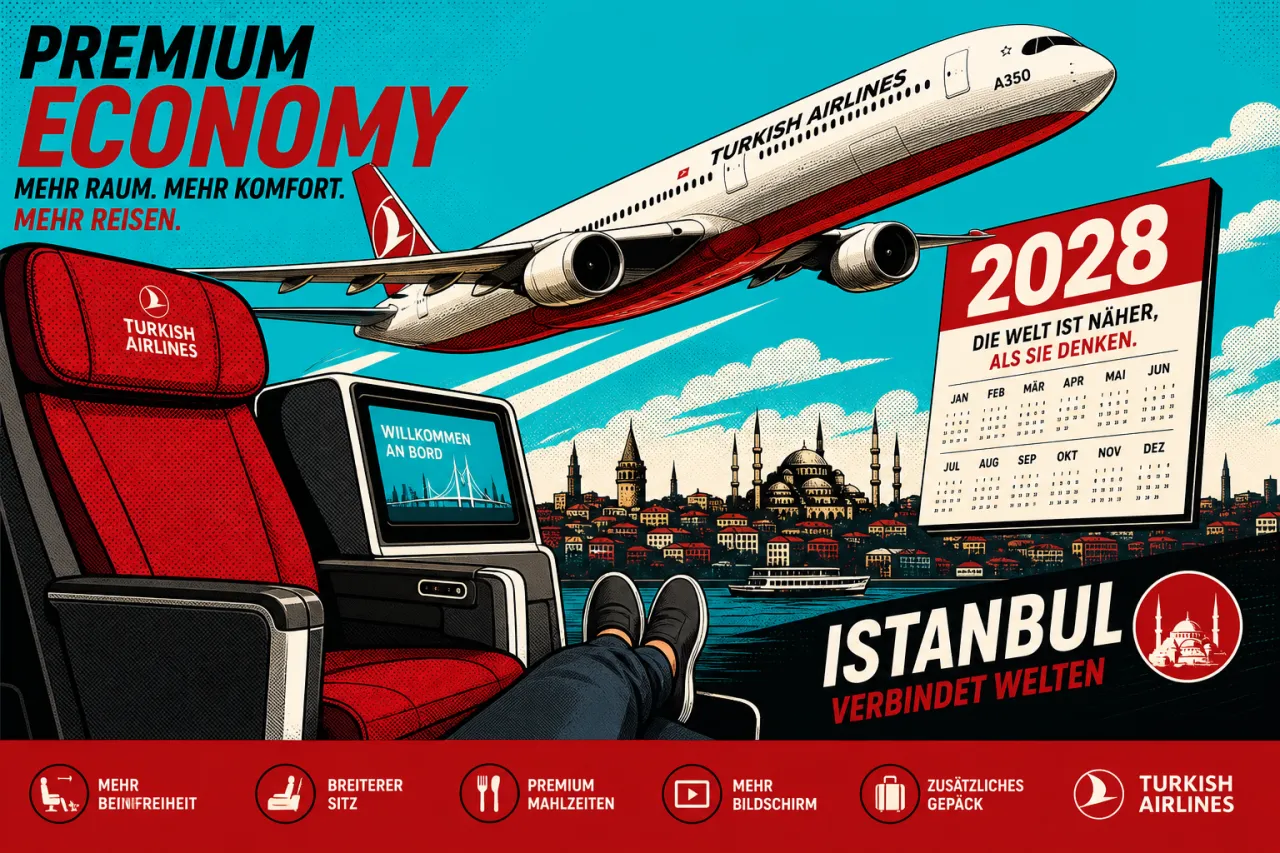 Turkish Airlines plant Premium Economy ab 2028