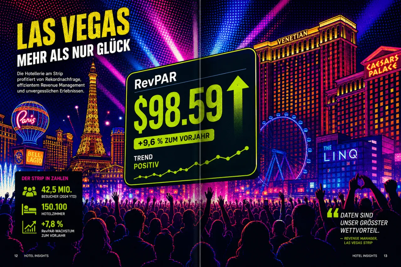 US-Hotels legen dank Las Vegas zu