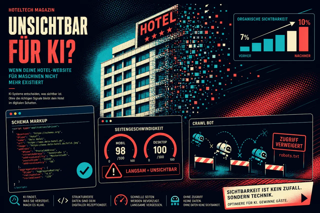 Warum Hotels für KI sichtbar werden müssen
