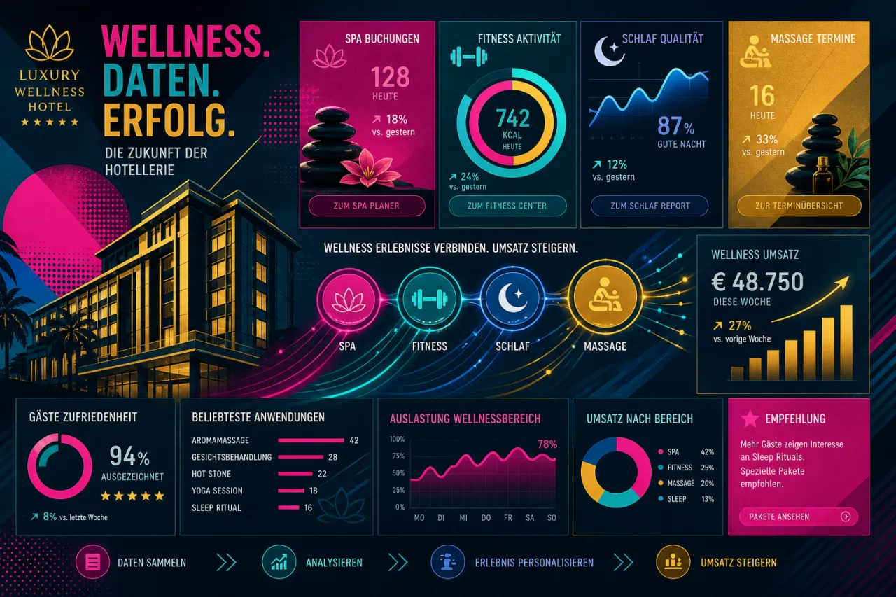 Wellness-Daten werden zum Hotelgeschäft