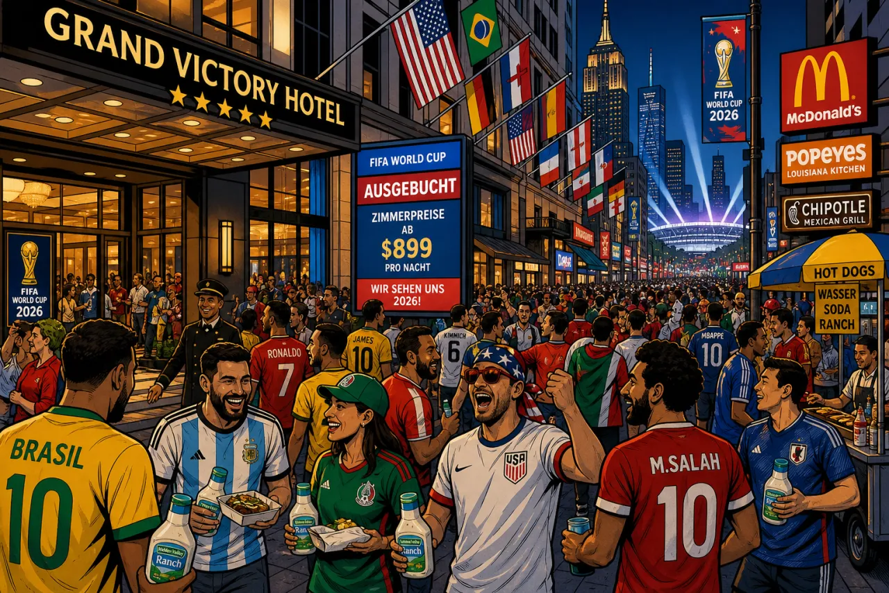 World Cup treibt Hotels und Ranch-Hype