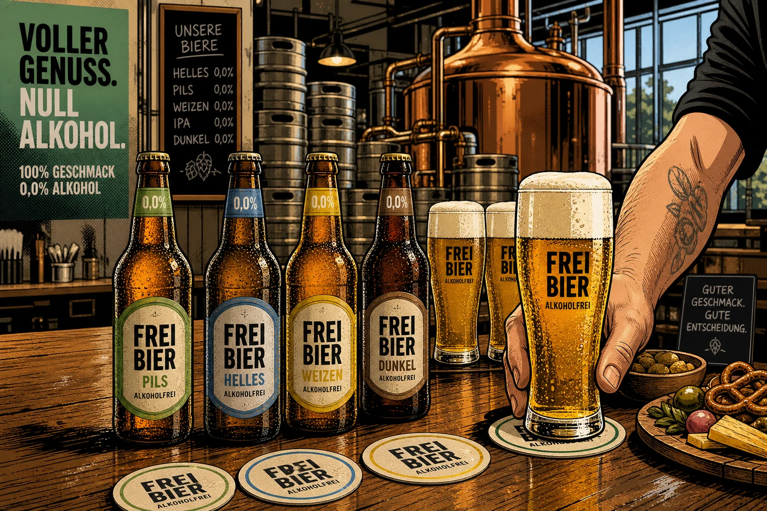 Alkoholfreies Bier legt 2025 weiter zu
